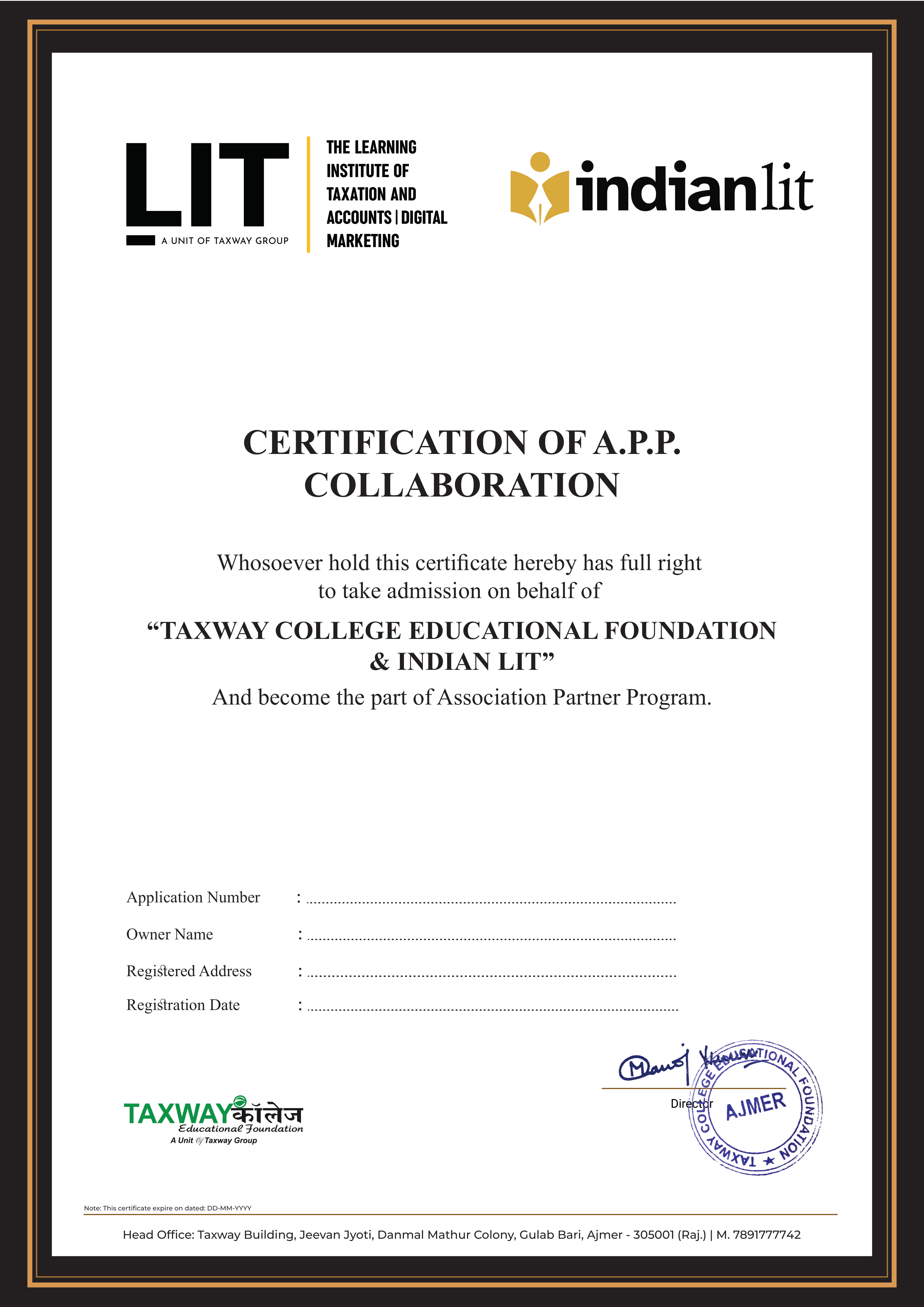 Certificate Background